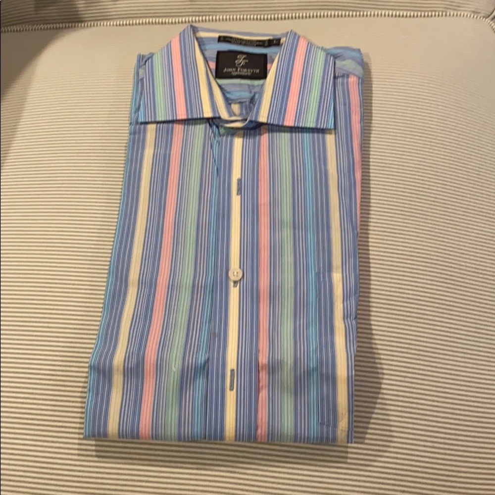 John Forsyth Long Sleeved Button Down